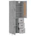 Aparador alto - Mueble de almacenamiento 69 Aparador alto - Mueble de almacenamiento 69 Blanco