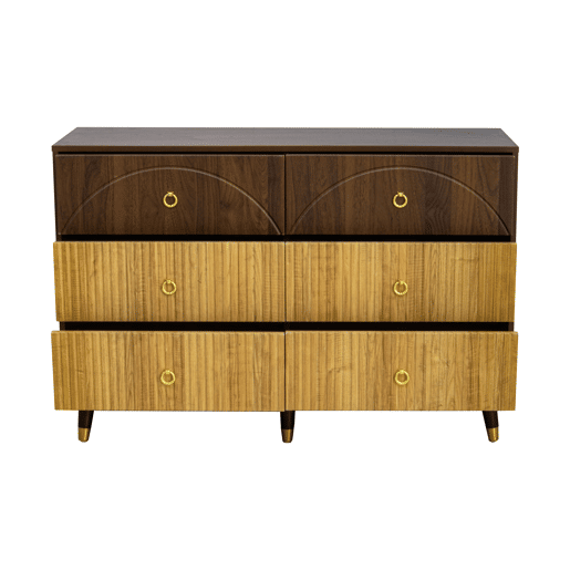 Aparador 120x40x81 cm - Móvel de arrumação moderno para sala de estarsala de jantarentrada - Natural
