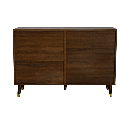 Aparador 120x40x81 cm - Móvel de arrumação moderno para sala de estarsala de jantarentrada - Natural