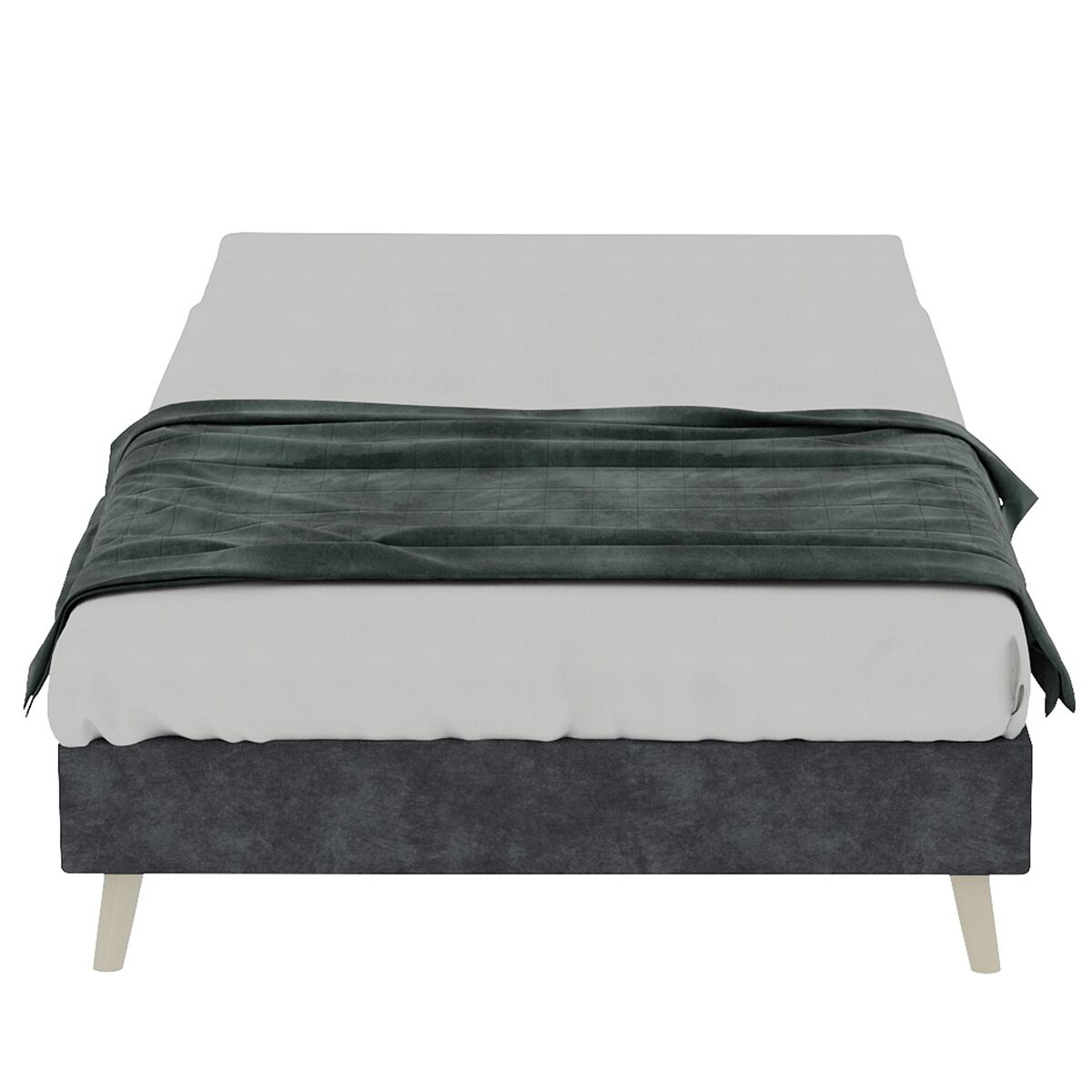 Camas individuales 90x200 Gris