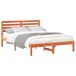 Estructura de cama matrimonial 140x195 Estructura de cama matrimonial 140x195 Marrón