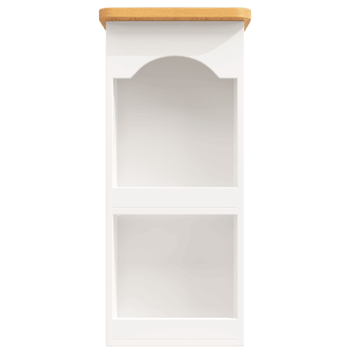 Aparador 137-203 cm - Design moderno com arrumação e função extensível - Branco