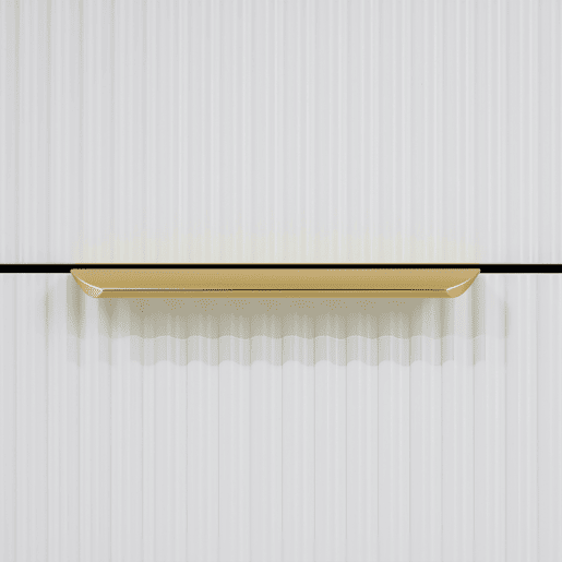 Cômoda com 6 gavetas - amplo espaço de armazenamento, design elegante, pés com efeito de madeira - Branco