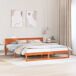 Estructura de cama matrimonial 185x205 Estructura de cama matrimonial 185x205 Marrón