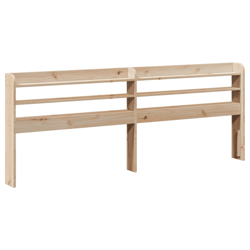 Estrutura de Cama de casal moderno com cabeceira 200x200 cm pinho maciço Estrutura de Cama de casal moderno com cabeceira 200x200 cm pinho maciço