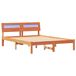 Estructura de cama matrimonial 140x202 Estructura de cama matrimonial 140x202 Marrón