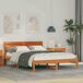 Estructura de cama matrimonial 140x202 Estructura de cama matrimonial 140x202 Marrón
