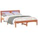 Estructura de cama matrimonial 140x202 Estructura de cama matrimonial 140x202 Marrón