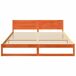 Estructura de cama matrimonial 205x205 Estructura de cama matrimonial 205x205 Marrón