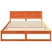 Estructura de cama matrimonial 165x205 Estructura de cama matrimonial 165x205 Marrón