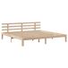 Estructura de cama matrimonial 210x218 Estructura de cama matrimonial 210x218 Blanco
