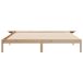 Estructura De Cama Doble Matrimonial 230x215 Estructura De Cama Doble Matrimonial 230x215 Marrón