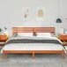 Estructura de cama matrimonial 185x225 Estructura de cama matrimonial 185x225 Marrón