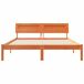 Estructura de cama matrimonial 155x212 Estructura de cama matrimonial 155x212 Marrón