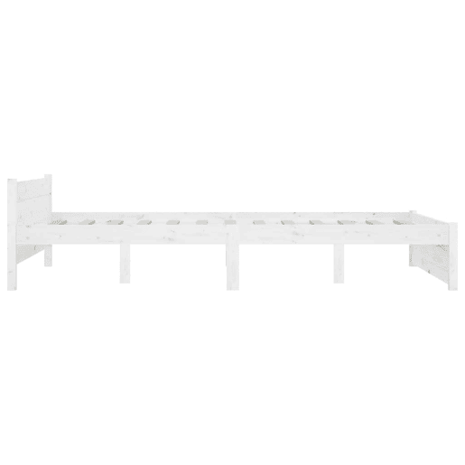 Estrutura de Cama de casal moderno com gavetas - 140x200 cm branco