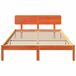 Estructura de cama matrimonial 155x206 Estructura de cama matrimonial 155x206 Marrón