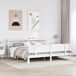 Estructura de cama matrimonial 206x224 Estructura de cama matrimonial 206x224 Blanco