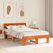 Estructura de cama matrimonial 138x198 Estructura de cama matrimonial 138x198 Marrón