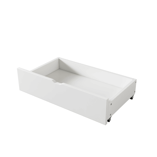 Sofá-cama - Sofá-cama 90x200 cm com 2 gavetas - Branco