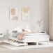 Estructura De Cama Doble Matrimonial 145x195 Estructura De Cama Doble Matrimonial 145x195 Blanco