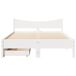 Estructura De Cama Doble Matrimonial 145x195 Estructura De Cama Doble Matrimonial 145x195 Blanco