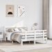Estructura de cama matrimonial 160x218 Estructura de cama matrimonial 160x218 Blanco