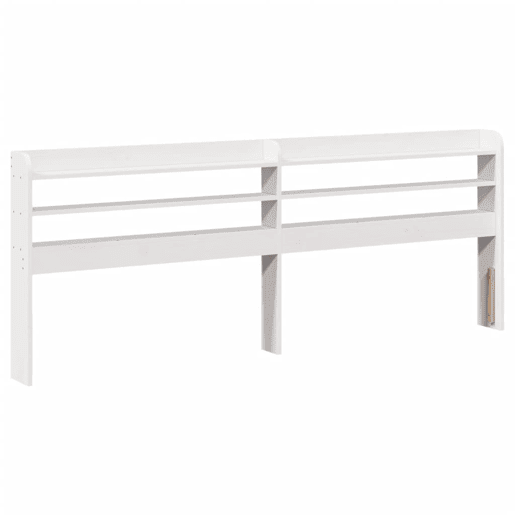 Estrutura De Cama Dupla para adultos c cabeceira - 200x200 cm branco