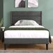 Camas individuales 96x210 Camas individuales 96x210 Gris