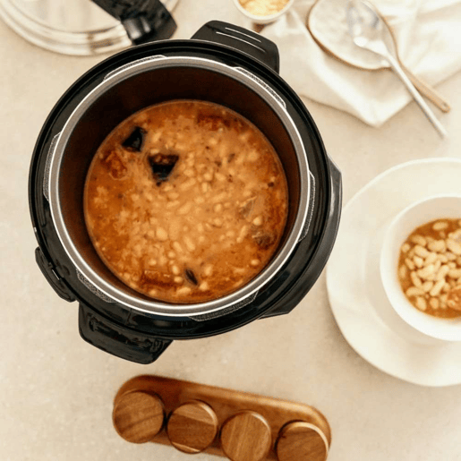 Fogão programável Chef Pot V110 Newlux 6L, 1000W, Programável 24h, Sistema Duopressure Negro