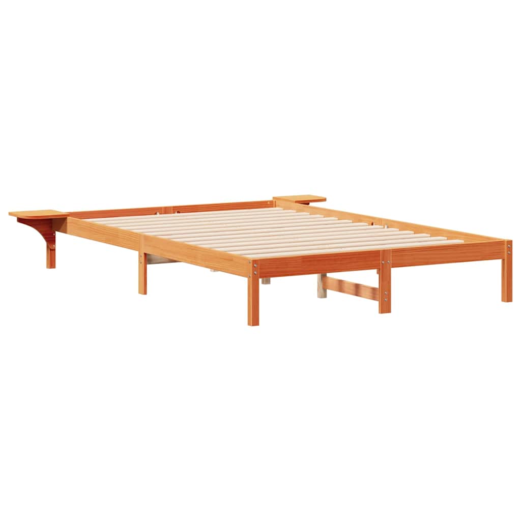 Estructura De Cama Doble Matrimonial 210x215 Marrón