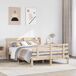 Estructura de cama matrimonial 145x208 Estructura de cama matrimonial 145x208 Blanco