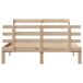 Estructura de cama matrimonial 145x208 Estructura de cama matrimonial 145x208 Blanco