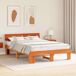 Estructura de cama matrimonial 143x208 Estructura de cama matrimonial 143x208 Marrón