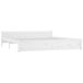 Estructura De Cama Doble Matrimonial 185x205 Estructura De Cama Doble Matrimonial 185x205 Blanco