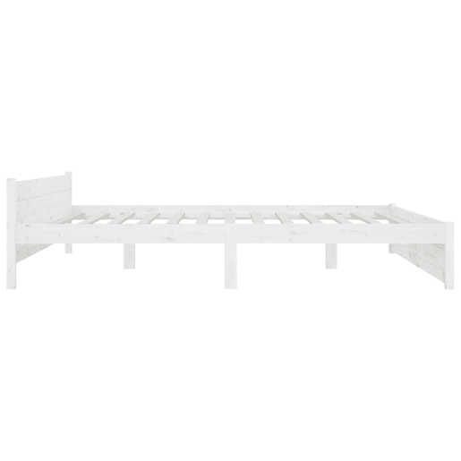 Estrutura Cama de casal moderno c gavetas - 180x200 cm tamanho Super King branco