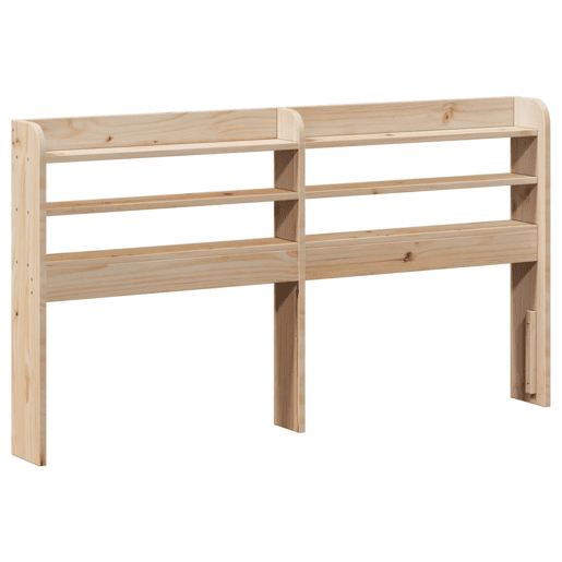 Estrutura De Cama De Casal c cabeceira - 150x200 cm pinho maciço Estrutura De Cama De Casal c cabeceira - 150x200 cm pinho maciço