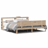 Estrutura de Cama de casal moderno com cabeceira 200x200 cm pinho maciço