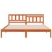 Estructura de cama matrimonial 155x205 Estructura de cama matrimonial 155x205 Marrón
