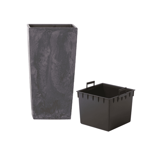 Vaso de plástico Prosperplast Urbi Square Effect Vaso de plástico Prosperplast Urbi Square Effect