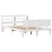Estructura De Cama Doble Matrimonial 150x221 Estructura De Cama Doble Matrimonial 150x221 Blanco