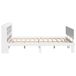 Estructura De Cama Doble Matrimonial 150x221 Estructura De Cama Doble Matrimonial 150x221 Blanco