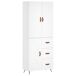 Aparador alto - Mueble de almacenamiento 69 Aparador alto - Mueble de almacenamiento 69 Blanco