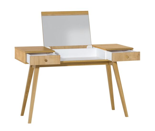 Tocador con espejo vox nature madera
