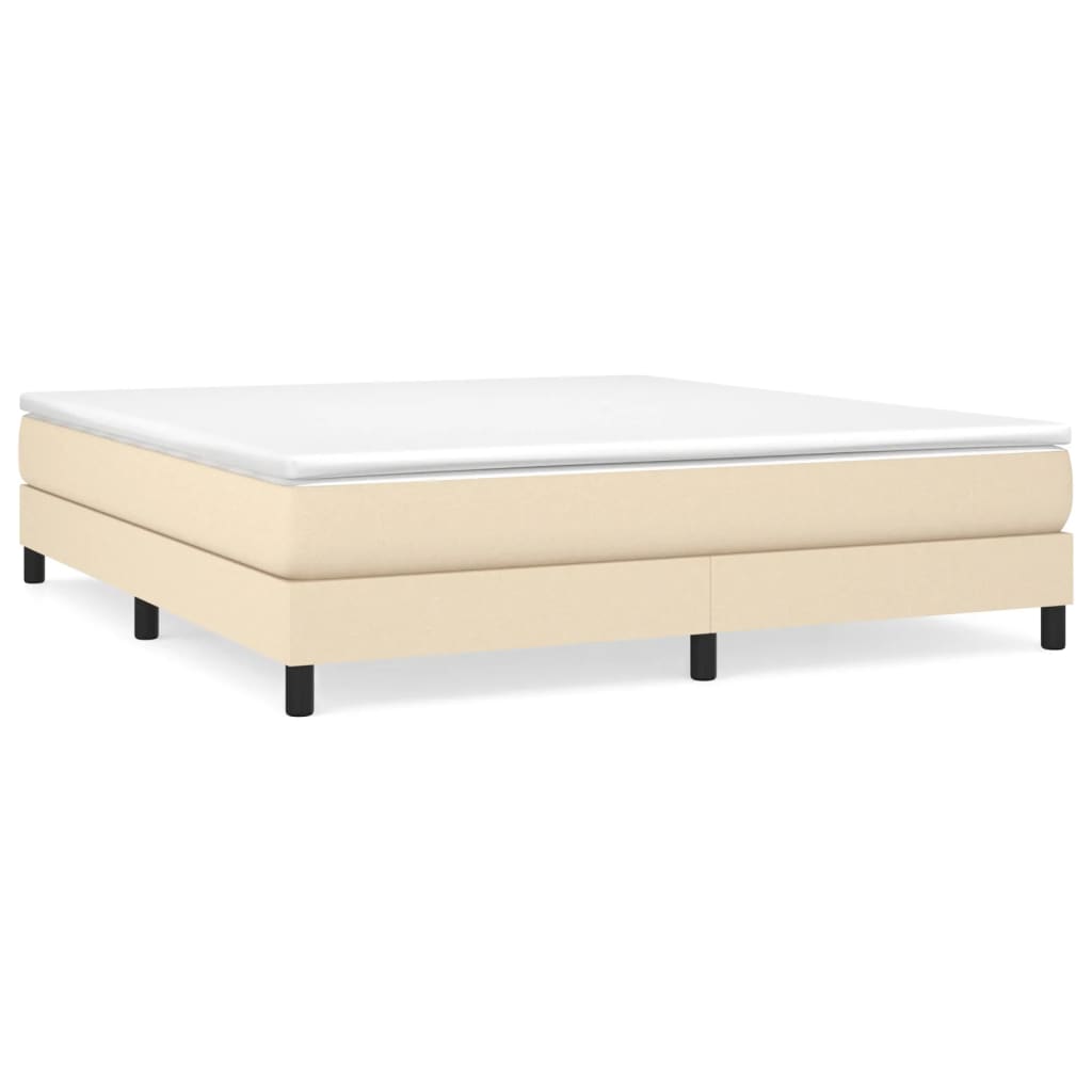 Estructura De Cama Doble Matrimonial 180x203 Crema