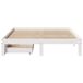 Estructura De Cama Doble Matrimonial 163x203 Estructura De Cama Doble Matrimonial 163x203 Blanco
