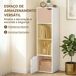 Estantería para Libro HOMCOM, hogar - muebles de salón Estantería para Libro HOMCOM, hogar - muebles de salón Blanco