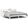 Estrutura De Cama Dupla para adultos c cabeceira - 200x200 cm branco
