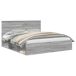 Estructura de cama matrimonial 183x210 Estructura de cama matrimonial 183x210 Gris