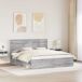 Estructura de cama matrimonial 183x210 Estructura de cama matrimonial 183x210 Gris