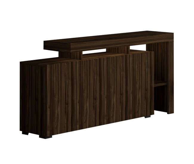 Aparador de madera <> - 170 x 35 x 80 cm - nogal